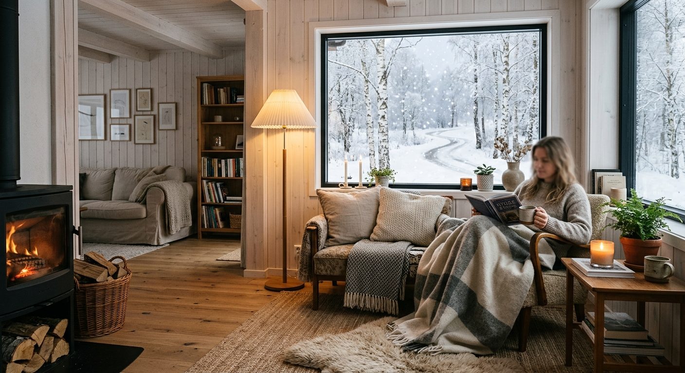 Gør hjemmet varmt og hyggeligt gennem kulde
